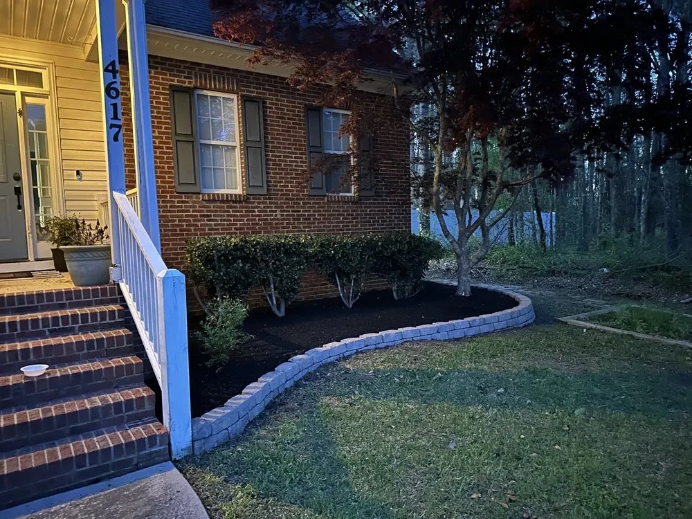 Local landscape design for beautiful yards in Spring Hope, NC by Pérez Landscaping