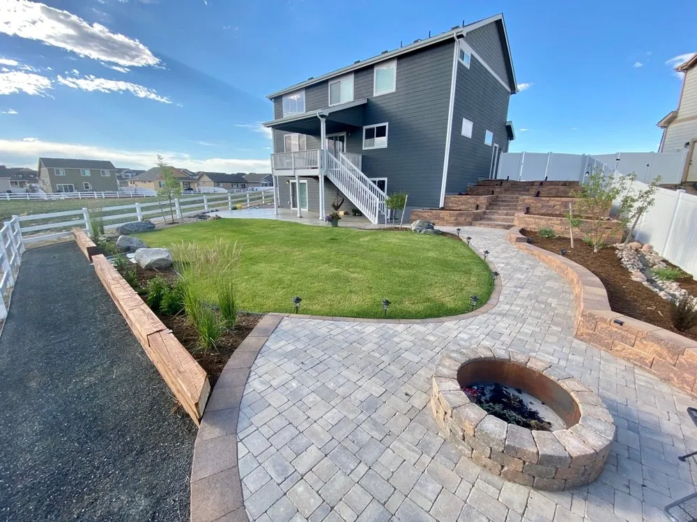 Reliable landscape design for beautiful yards in Greeley, CO by Pribble Lawn and Landscaping