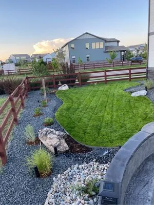 Pribble Lawn and Landscaping Logo