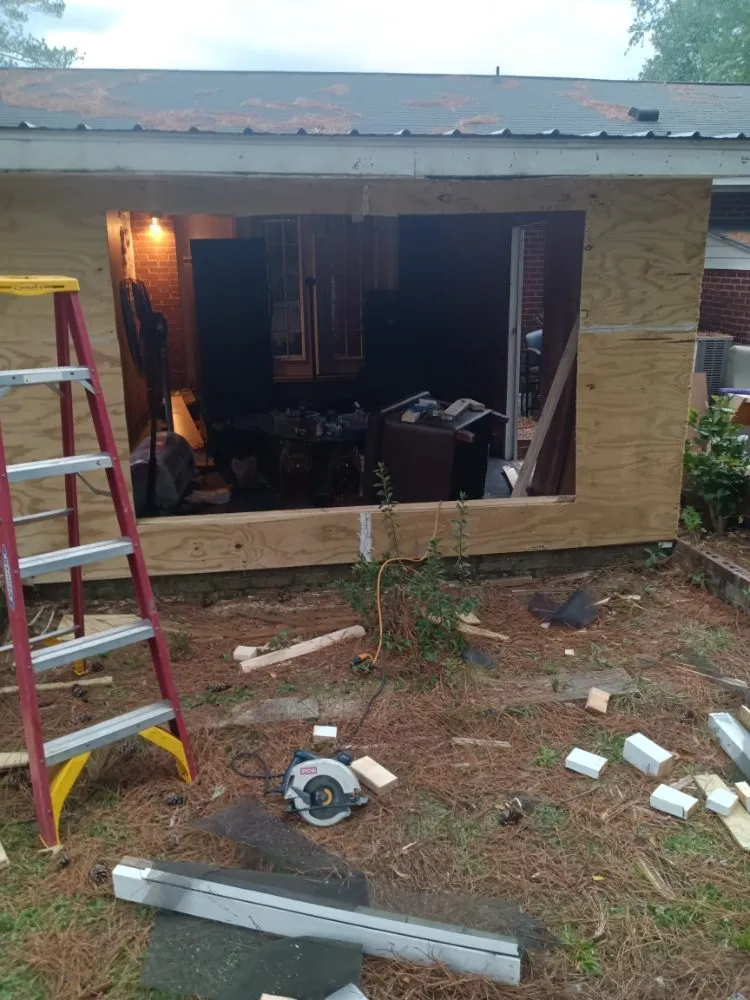 Custom garden landscaping for residential properties in Fayetteville, NC by Price Family Landscaping