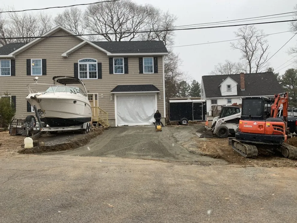 Trusted landscape installation with custom design in Boxford, MA by Price Landscape & Construction