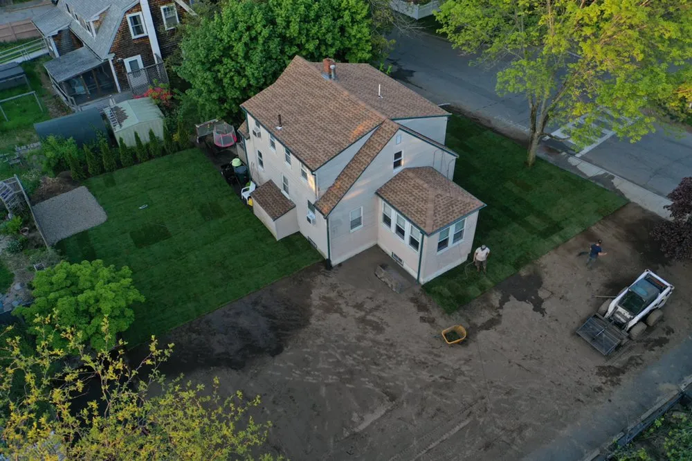 Expert lawn mowing service for outdoor upgrades across Boxford, MA - Price Landscape & Construction