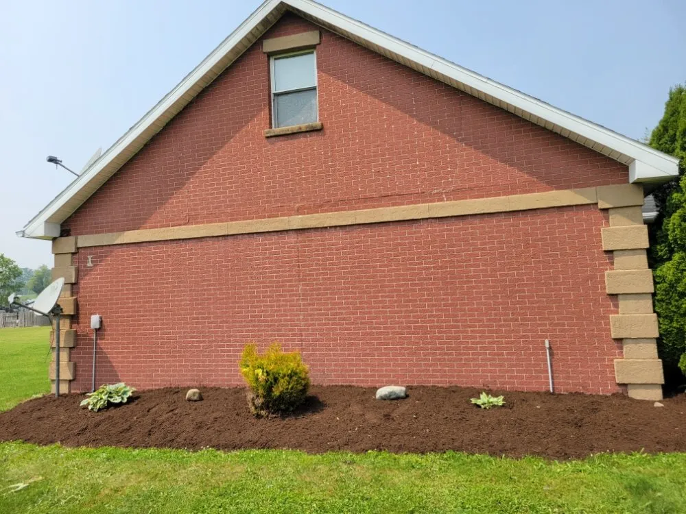 Local outdoor landscaping with custom design in Union City, PA by Price Point Lawn Care and Landscaping