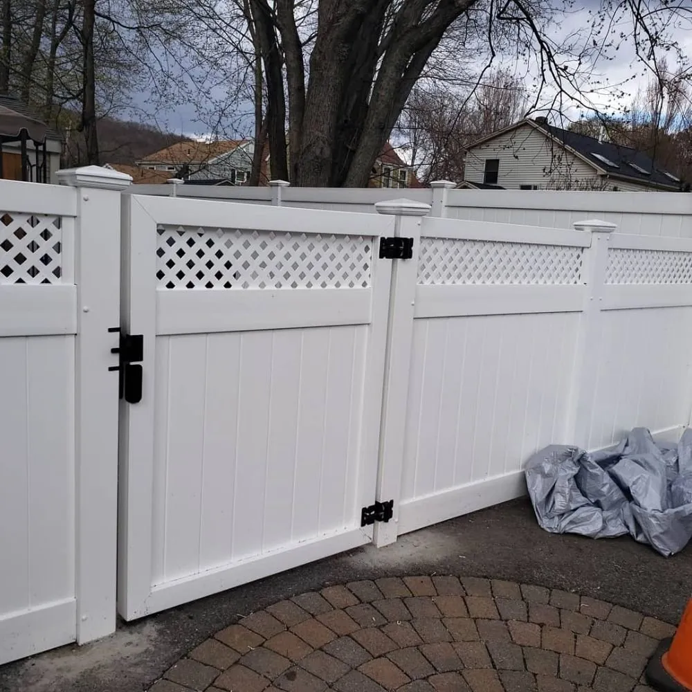 Affordable landscape installation in Peabody, MA by Pride Fence