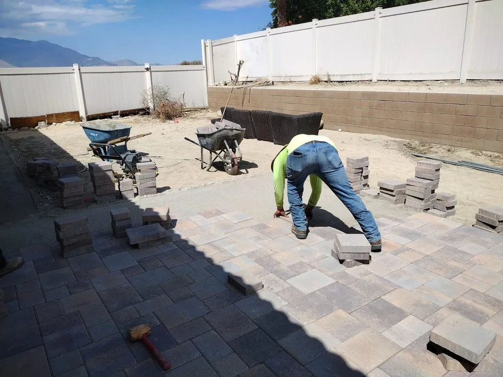 Expert lawn mowing service with custom design across Desert Hot Springs, CA - Pride Land Landscaping