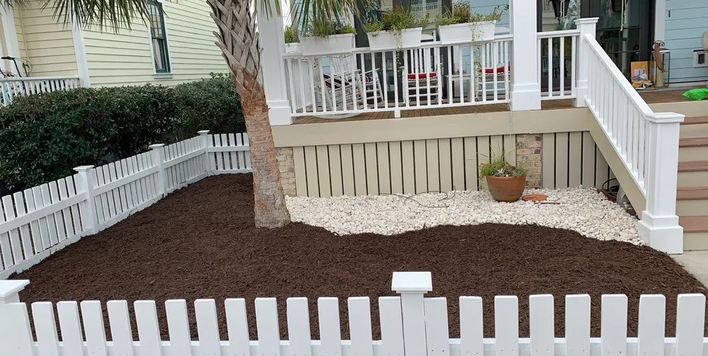 Expert lawn mowing service for beautiful yards in Southport, NC by Pride Landscape Maintenance