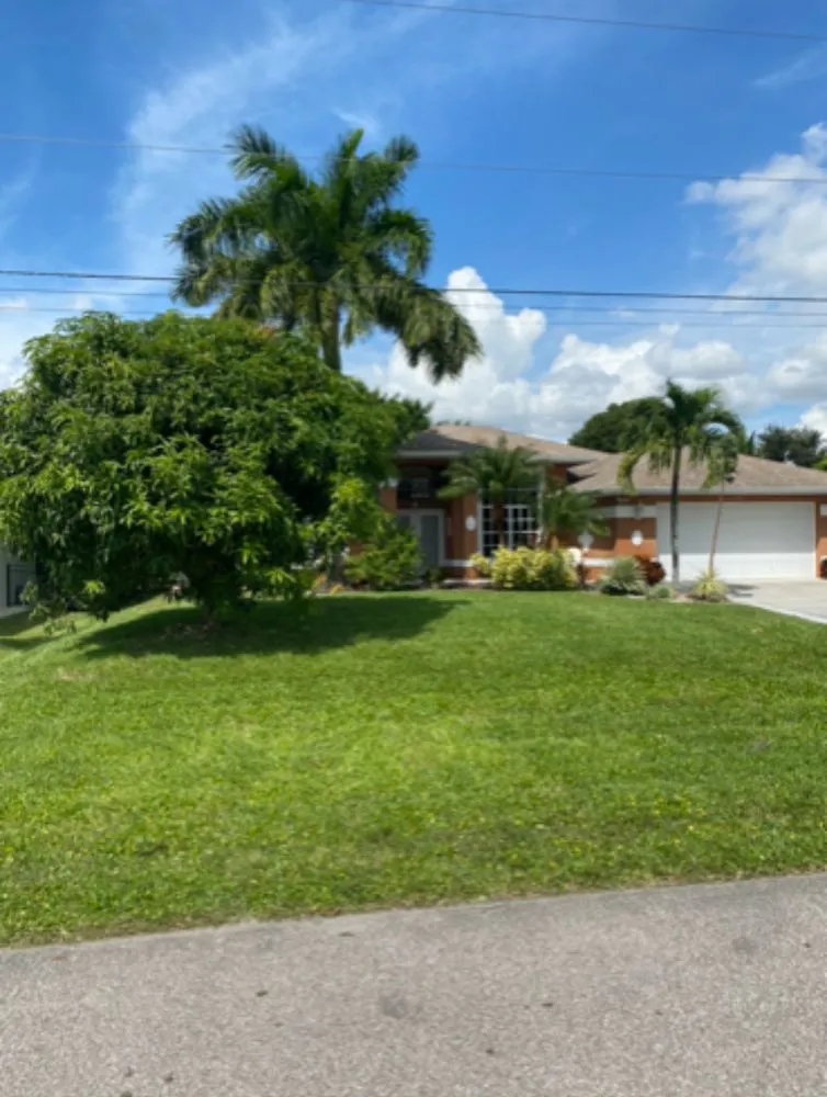 Custom landscape design for beautiful yards across Cape Coral, FL - Pride Landscaping