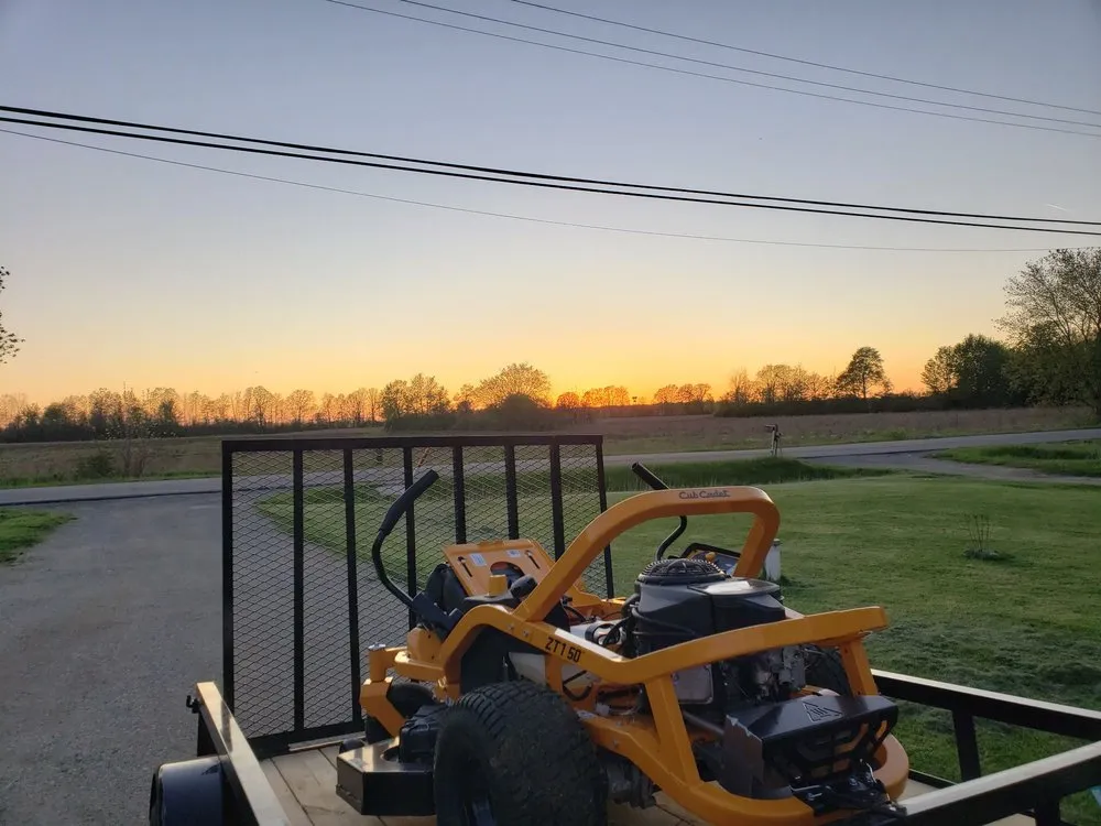 Custom garden landscaping with custom design in Montrose, MI by Pride Lawn Care