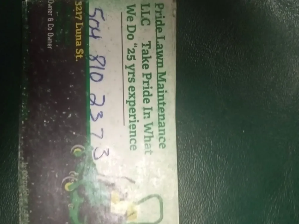 Reliable lawn care service in Harvey, LA by Pride Lawn Service