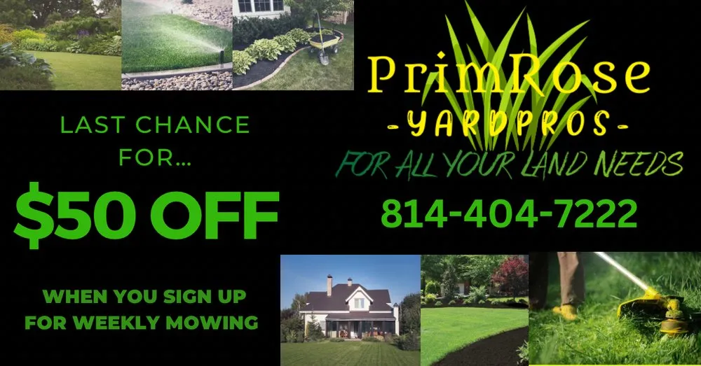 Trusted residential landscaping in Pleasant Gap, PA - Prim Rose Yard Pros