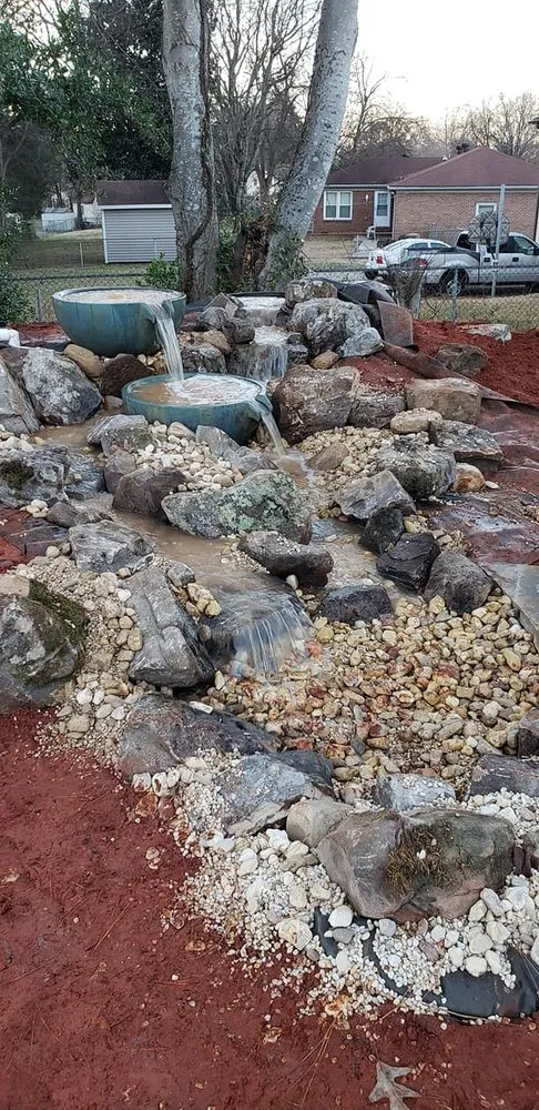 Custom landscaping services near you across Owens Cross Roads, AL - Primarily Ponds