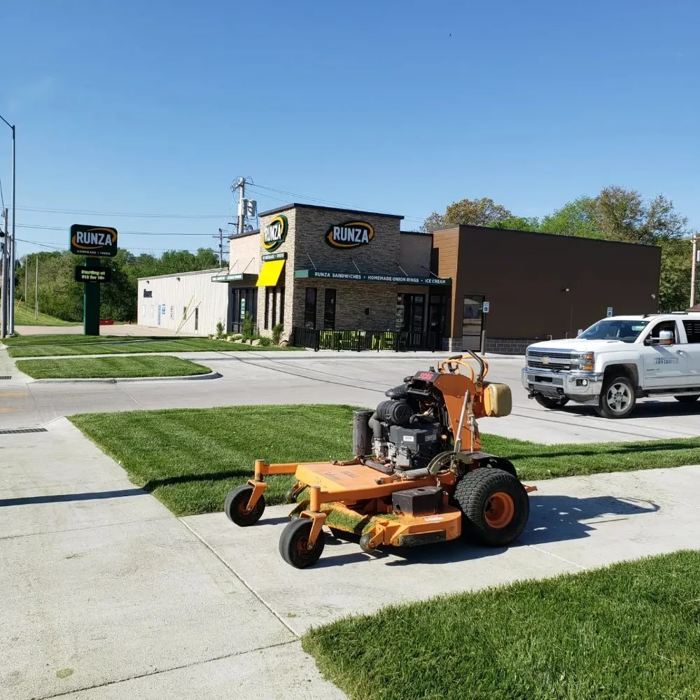 Affordable landscape design for residential properties in Nebraska City, NE by Primavera Lawn Care & More