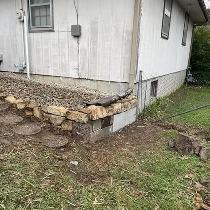 Professional yard cleanup service in Topeka, KS by Prime Gravel