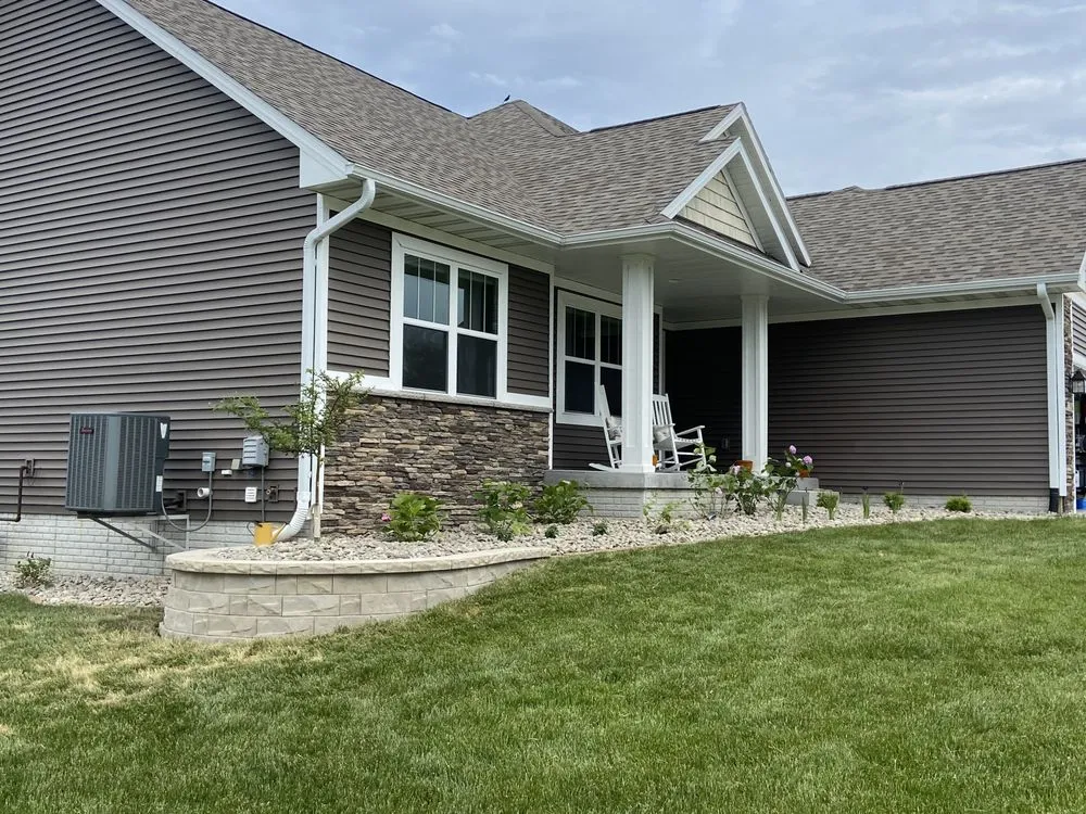Custom garden landscaping in Indianola, IA - Prime Lawn & Landscape