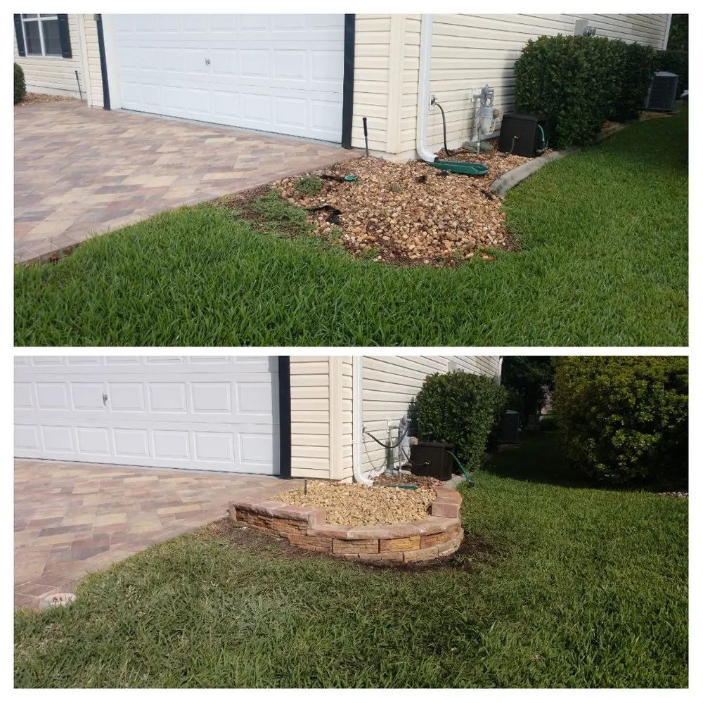 Professional landscape installation in Summerfield, FL by Prime Lawn & Landscaping