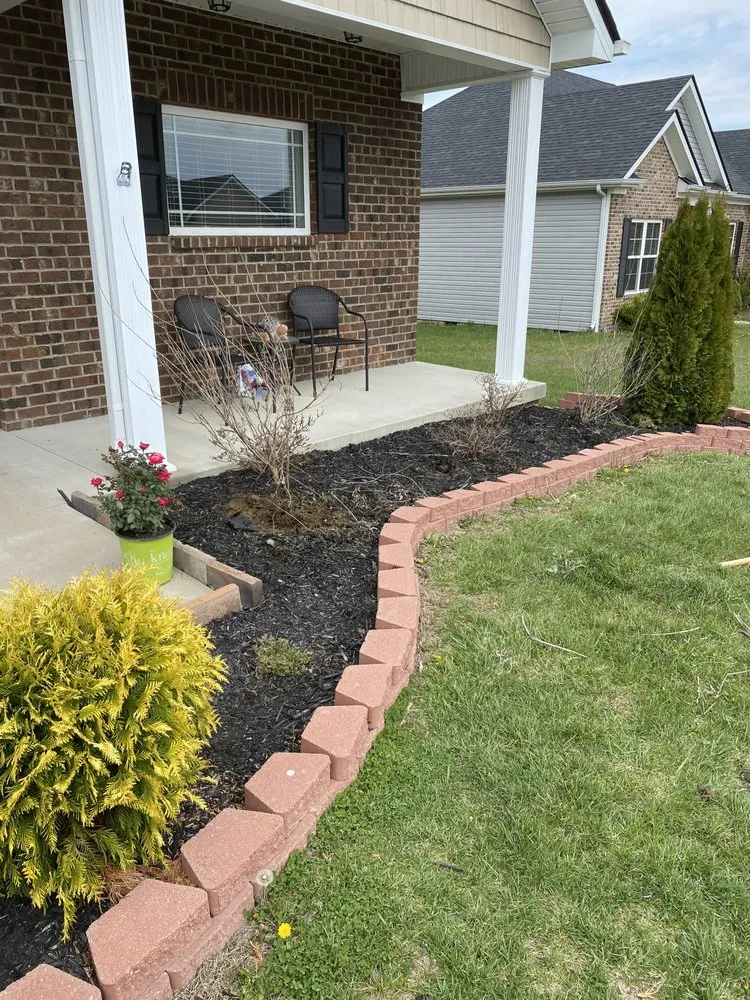 Professional landscape installation for homes in Irvine, KY by Prime Lawn Care & Landscape