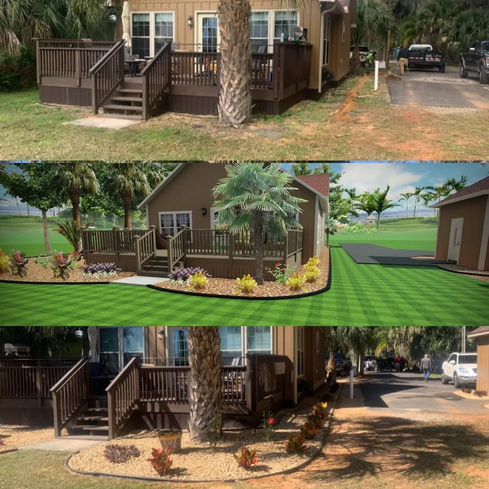 Professional residential landscaping in Avon Park, FL by Prime Outdoor Design & install