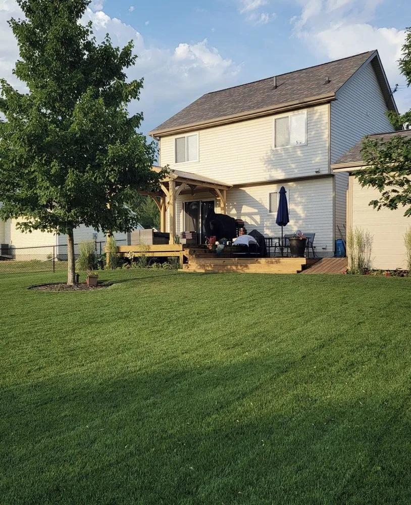 Affordable landscape design for residential properties in Salem, MA by Prime Property Services