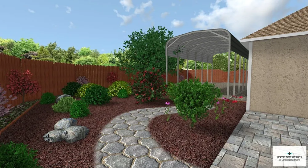 Expert yard cleanup service for homes in Modesto, CA by Prime Time Designs