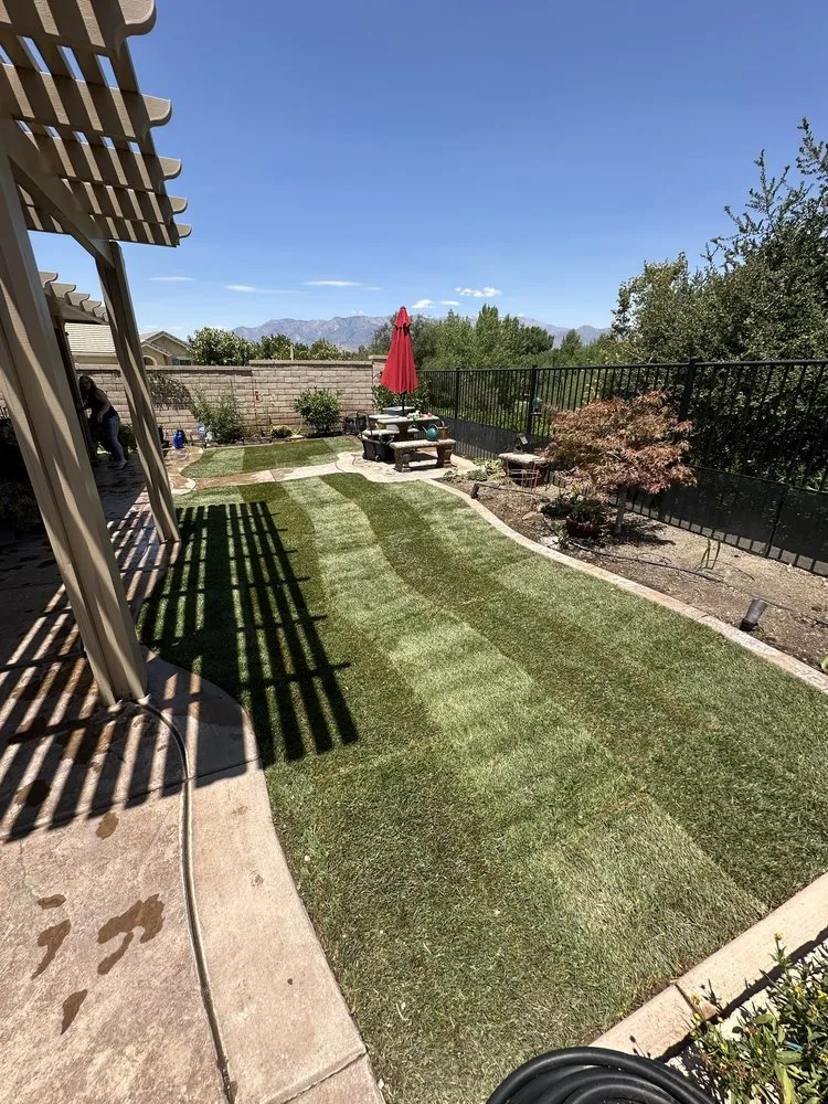 Professional lawn mowing service in Beaumont, CA by PrimeScape Landscaping