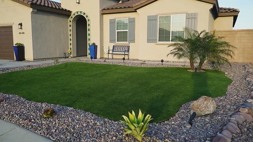 Affordable lawn mowing service in Menifee, CA by Primetime Designs