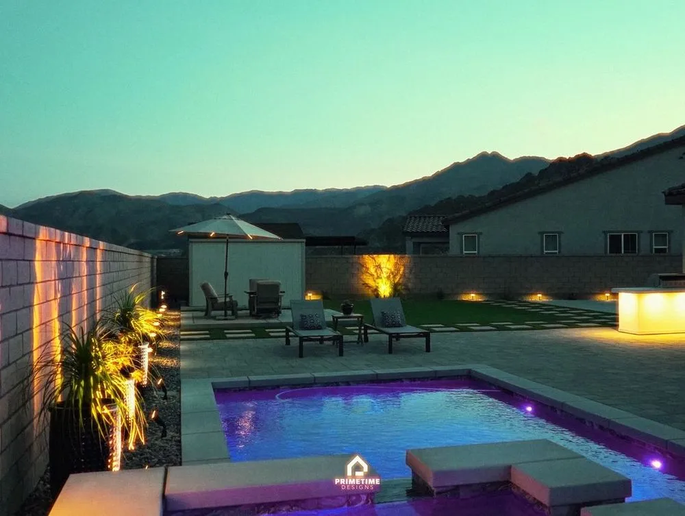 Local landscape installation in Menifee, CA - Primetime Designs