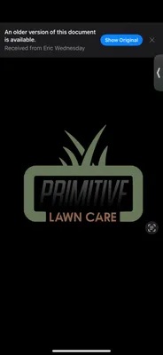 Primitive Lawncare Logo