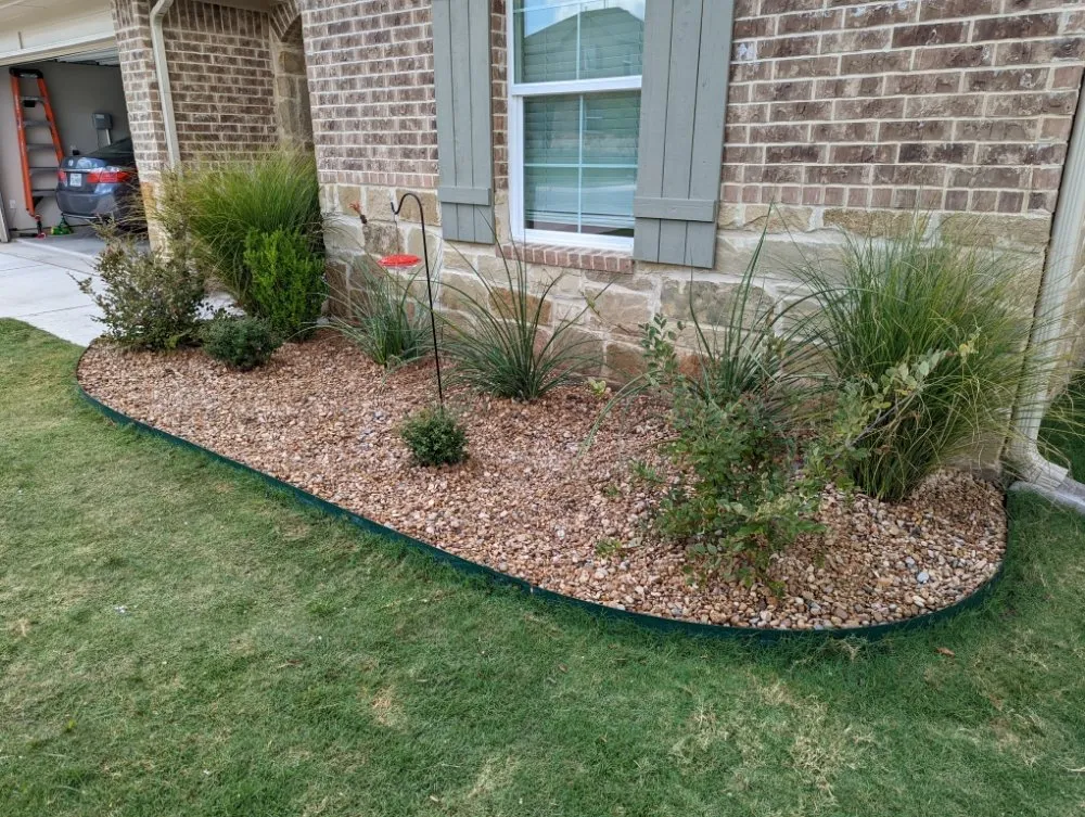 Affordable landscape design in Leander, TX by Primos Landscaping