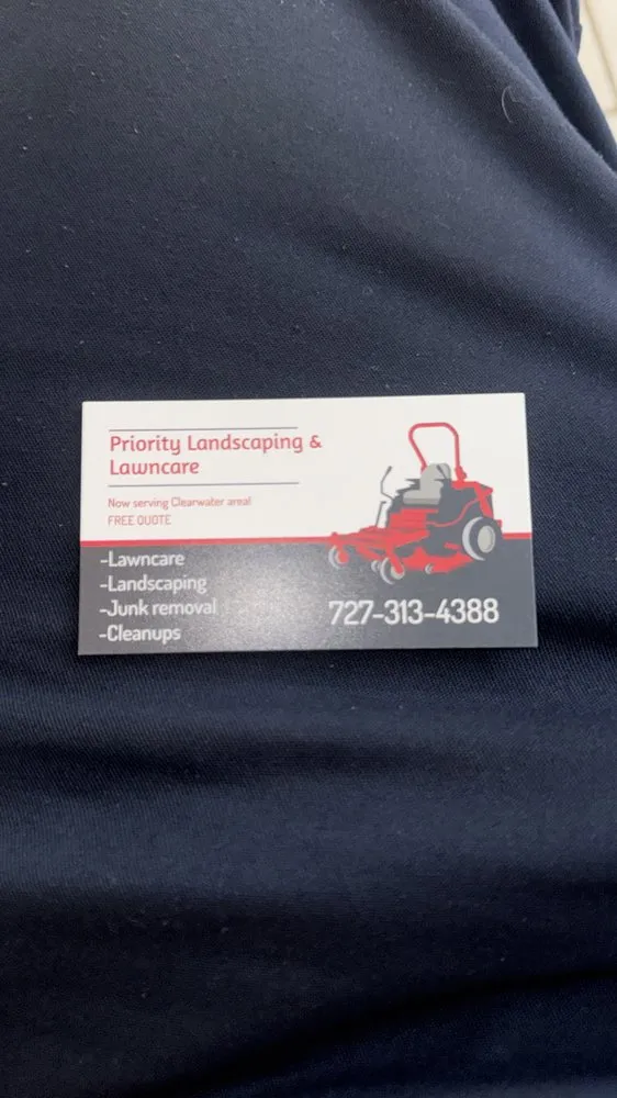 Trusted lawn mowing service in Clearwater, FL - Priority Landscaping & Lawncare