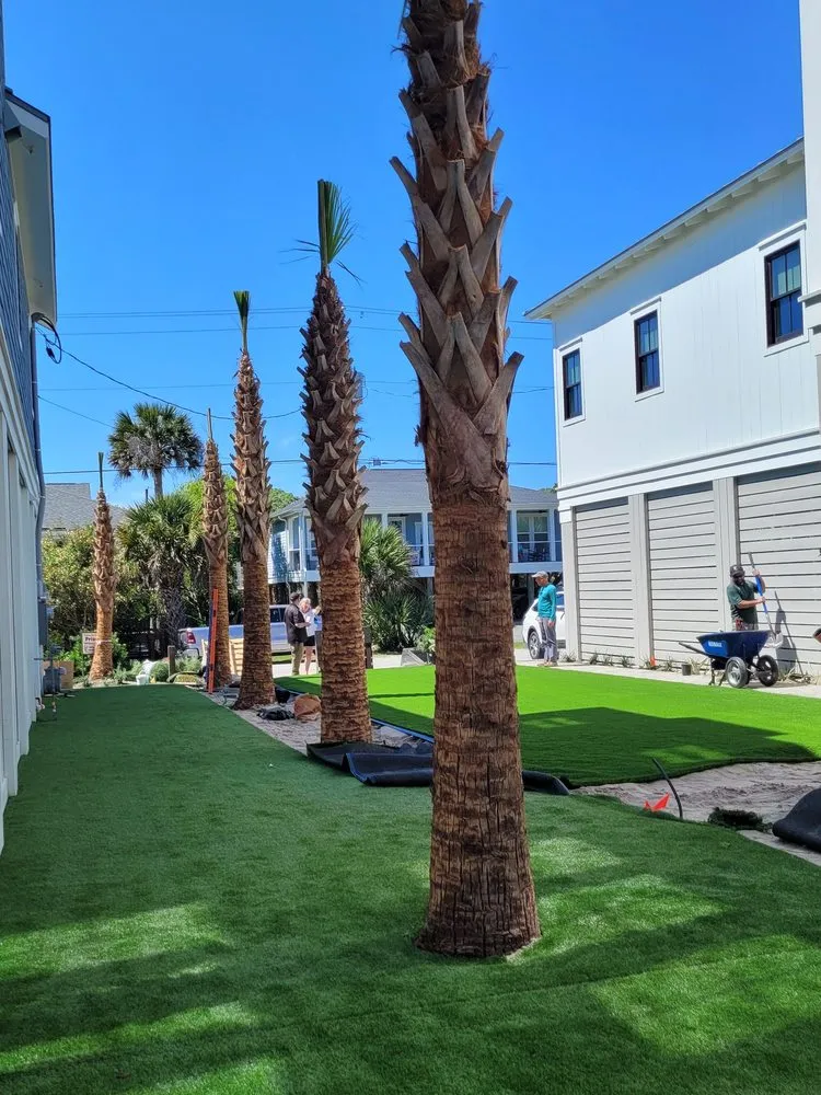 Professional garden landscaping with custom design across Charleston, SC - Priority Landscaping