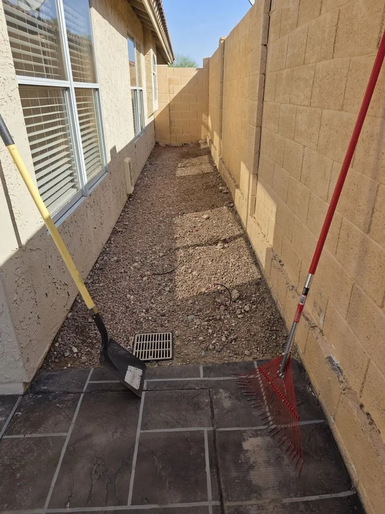 Custom residential landscaping in Mesa, AZ by Priority Landscaping