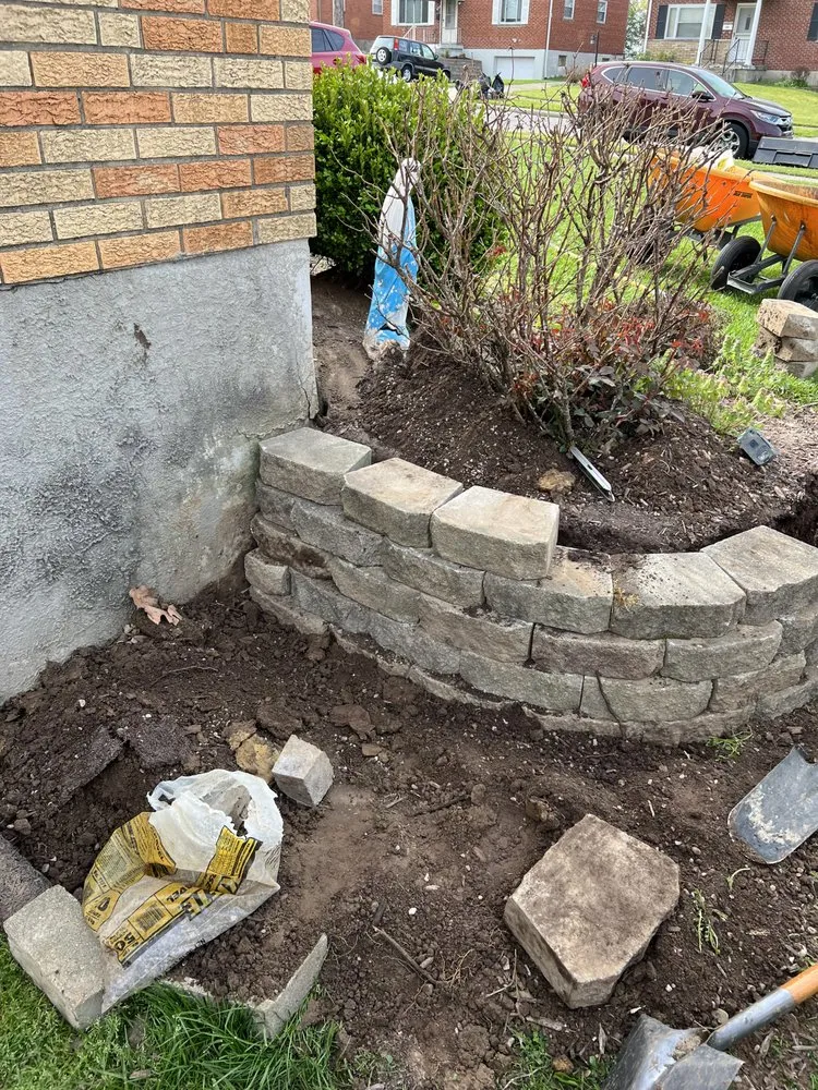 Local landscape installation in Cincinnati, OH by Priority Lawn and Landscape