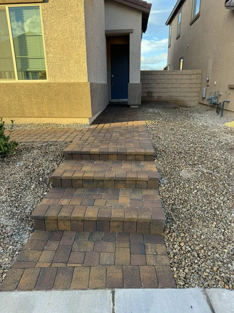 Expert landscaping services with custom design in North Las Vegas, NV by Prisma Lawn Service