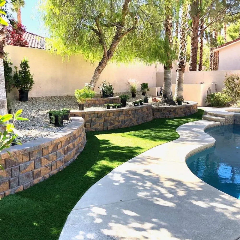 Reliable lawn mowing service in North Las Vegas, NV by Prisma Lawn Service