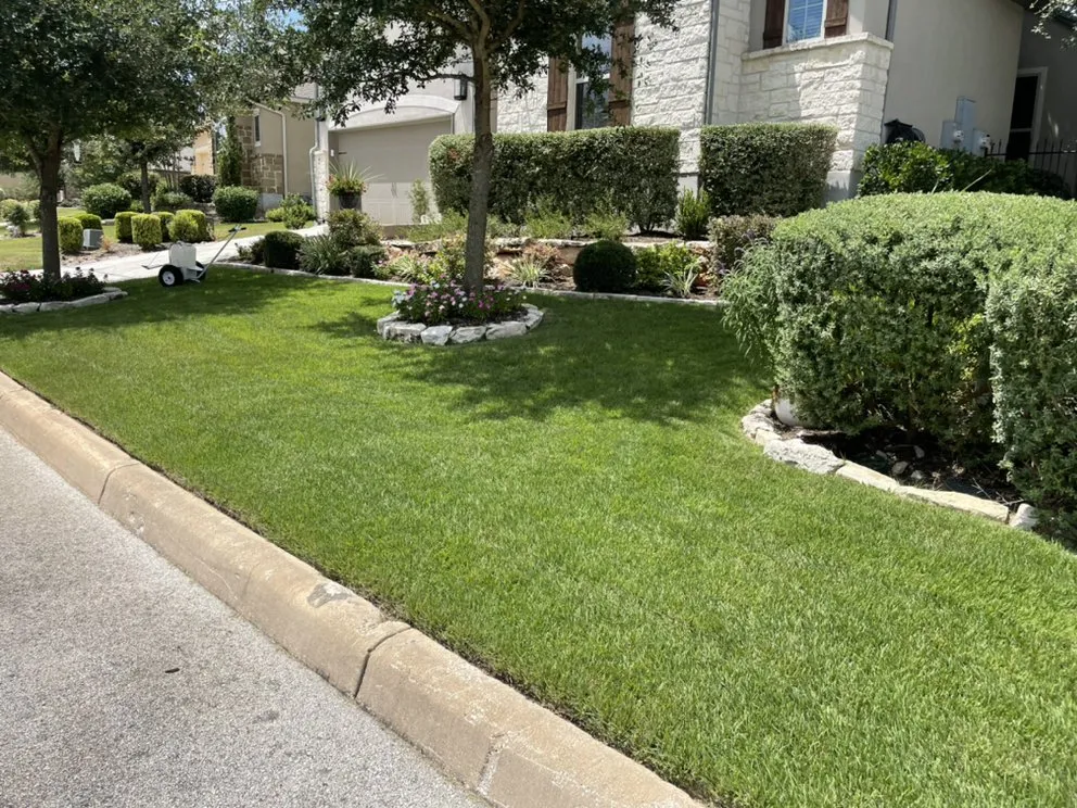 Reliable landscape installation in Helotes, TX by Pristine and Green Yards