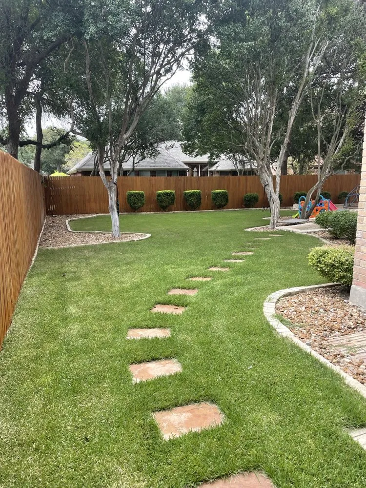 Custom outdoor landscaping near you in Helotes, TX by Pristine and Green Yards