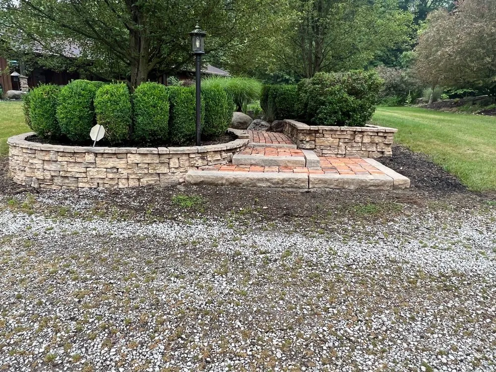 Top-rated landscape design near you in New Franklin, OH by Pristine Curb Appeal