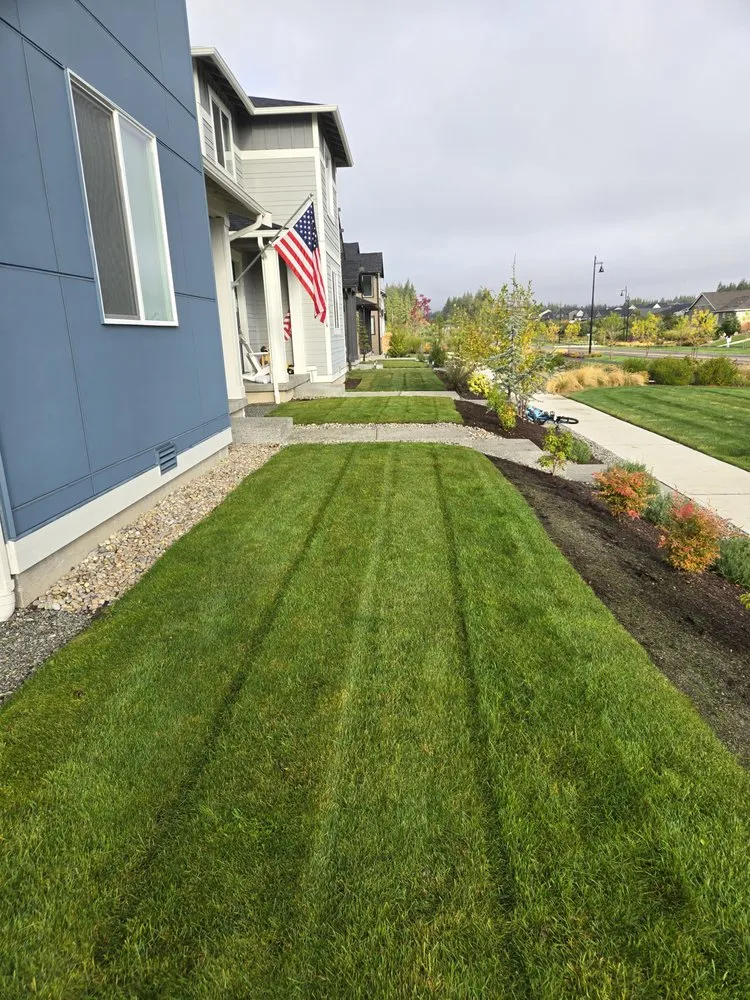 Affordable landscaping services with custom design in Prairie Ridge, WA by Pristine Cut