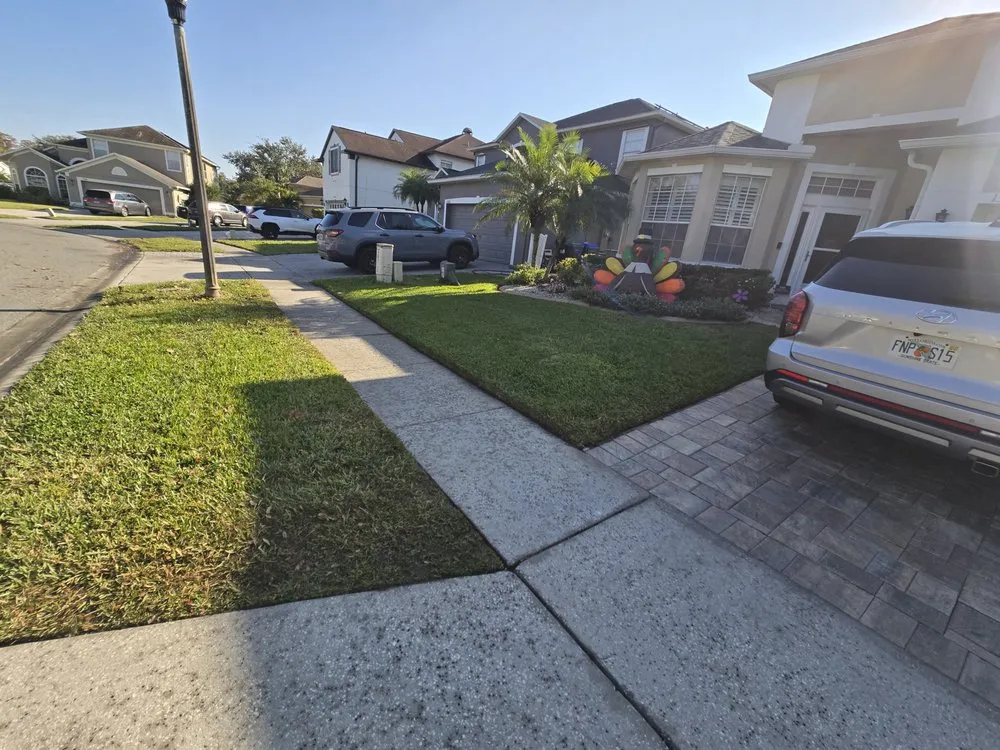 Affordable landscape design in Winter Springs, FL by Pristine Cuts & Care