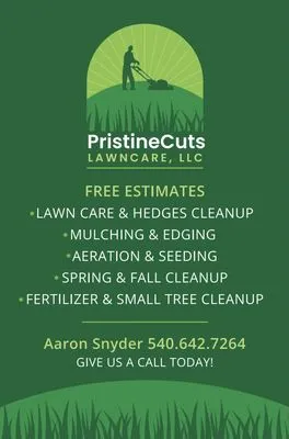 Pristine Cuts Lawn Care Logo