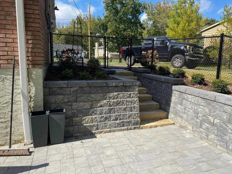 Professional outdoor landscaping in Cincinnati, OH by Pristine Green Complete
