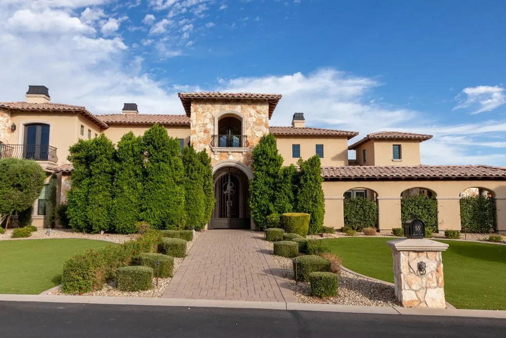 Professional outdoor landscaping in Gilbert, AZ by Pristine Green