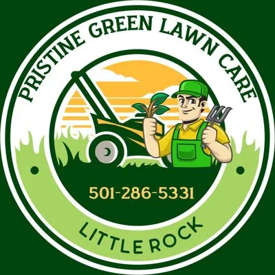 Pristine Green Lawn Care Logo