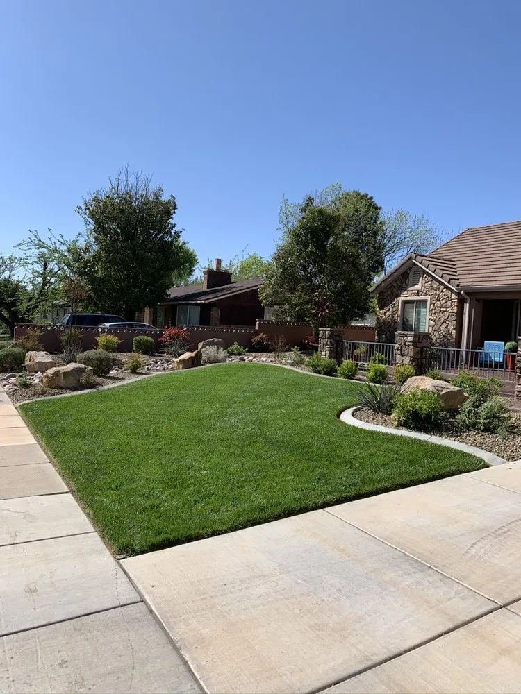 Expert residential landscaping for year-round maintenance in St. George, UT by Pristine Green
