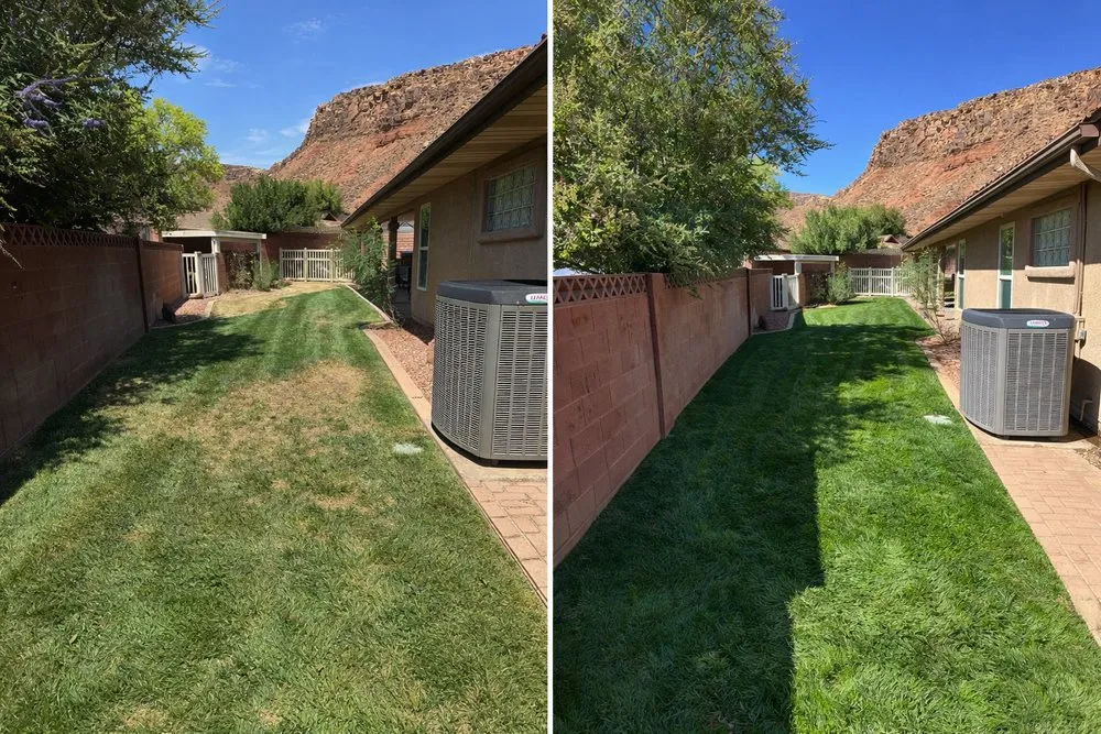 Local lawn mowing service for year-round maintenance across St. George, UT - Pristine Green