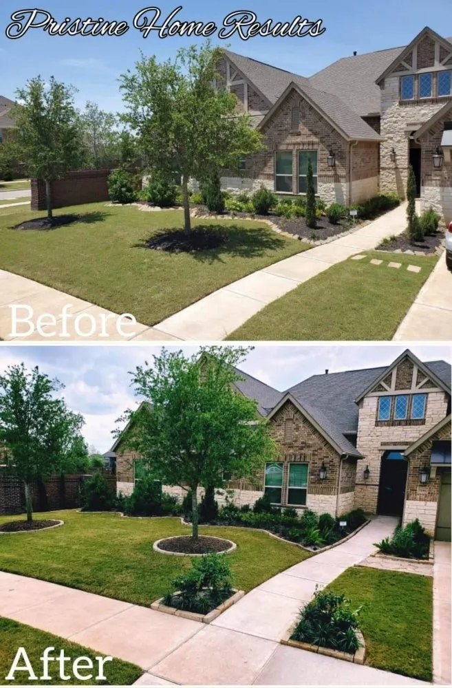 Affordable lawn care service for residential properties across Sugar Land, TX - Pristine Home Results