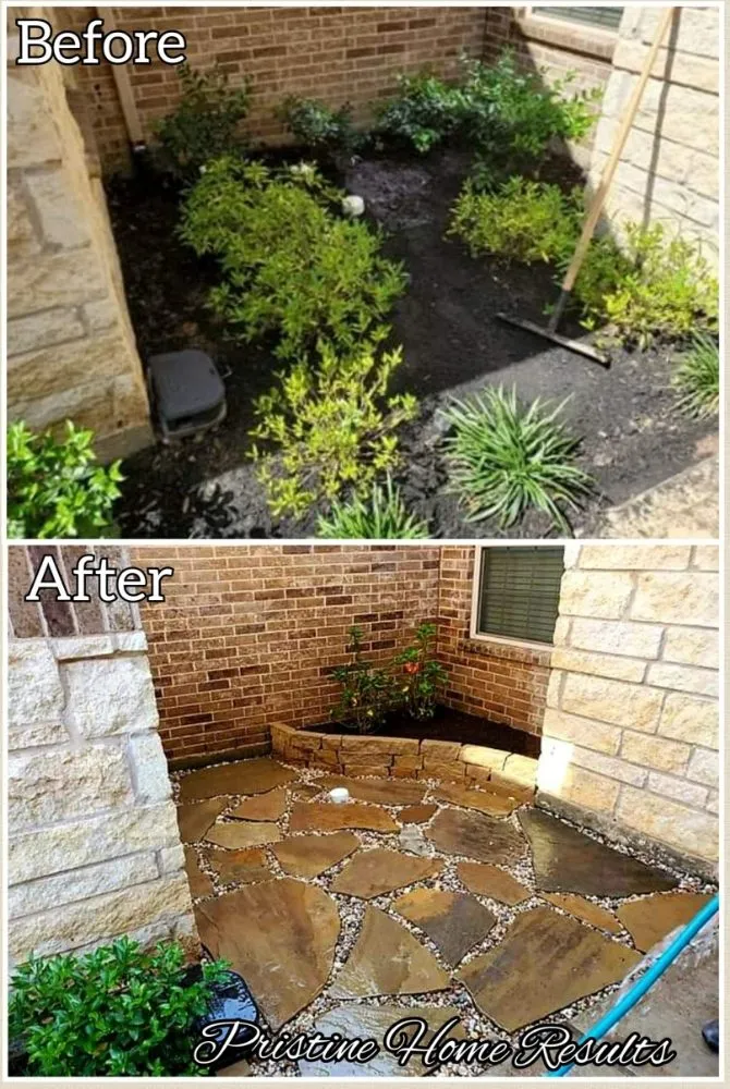Local outdoor landscaping for beautiful yards in Sugar Land, TX by Pristine Home Results