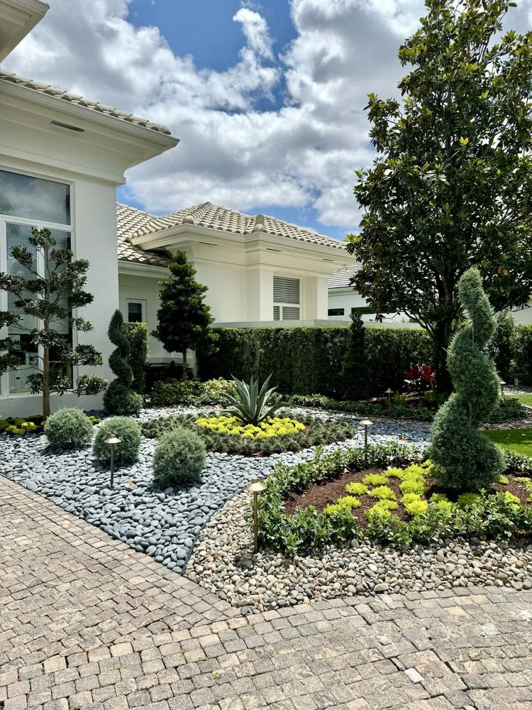 Affordable lawn care service for homes in Parkland, FL by Pristine Landscapes