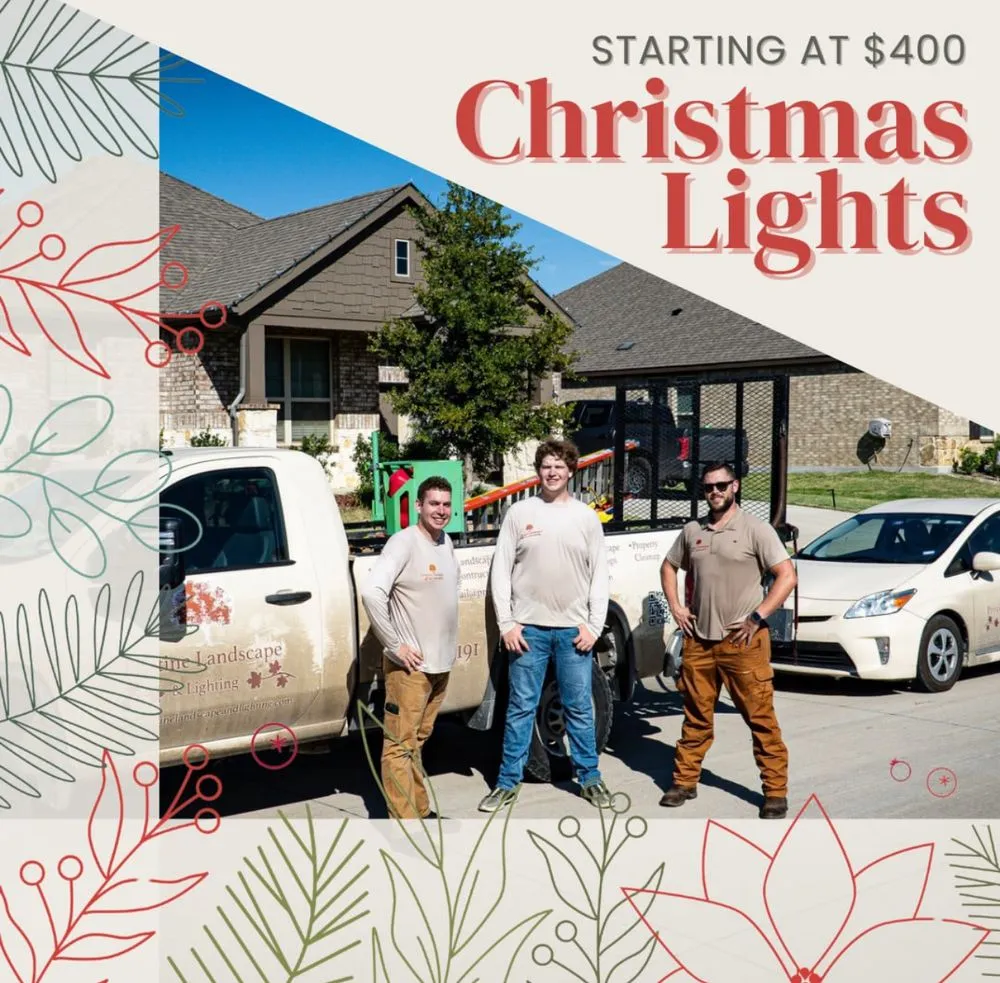 Local outdoor landscaping for residential properties in Celina, TX by Pristine Landscaping and Lighting.