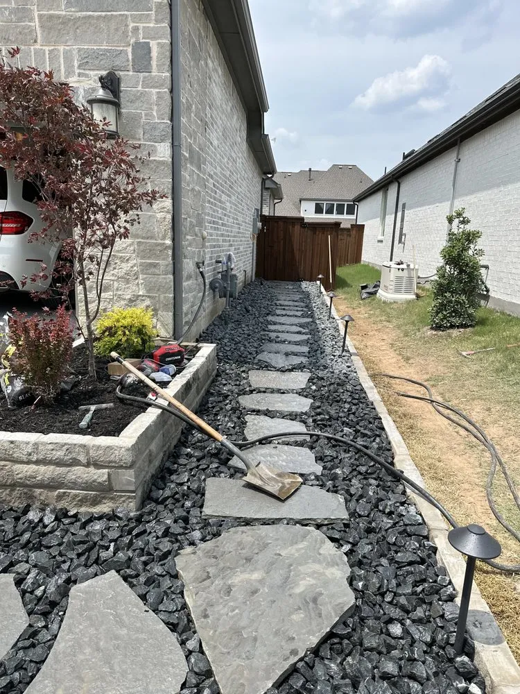 Local residential landscaping in Celina, TX - Pristine Landscaping and Lighting.